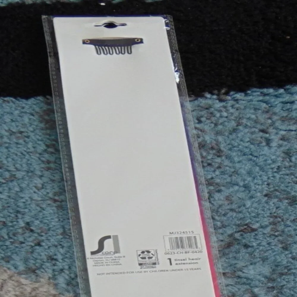 Hair Extensions Halloween Set of 2 Blue & Pink Ombre 19
